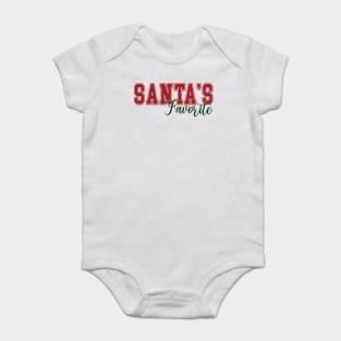 Santas favorite Baby Bodysuit